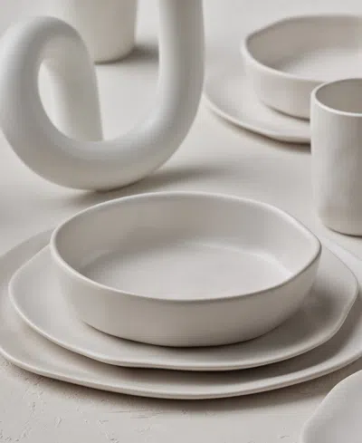 Stone By Mercer Project Hekonda 32-pc. Stoneware Dinnerware Set In Neutral
