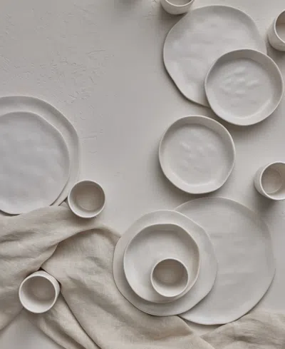 Stone By Mercer Project Hekonda 32-pc. Stoneware Dinnerware Set In Neutral