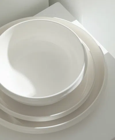 Stone Lain Verso 24 Pc. Dinnerware Set, Service For 8 In White