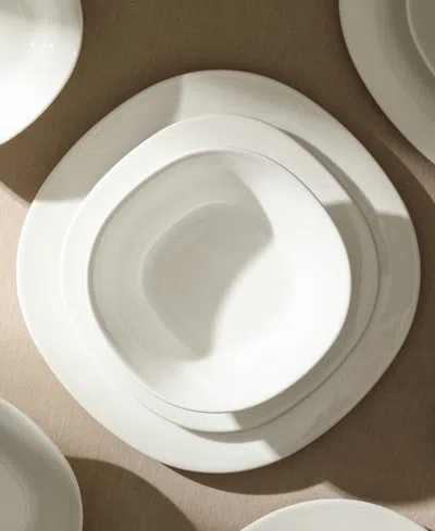 Stone Lain Quadro 24 Pc. Dinnerware Set, Service For 8 In White