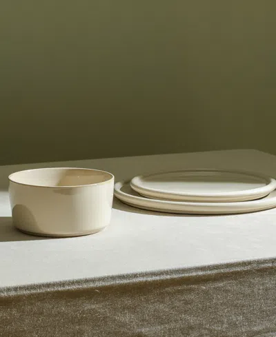 Stone Lain Eden 12 Pc. Dinnerware Set, Service For 4 In Neutral