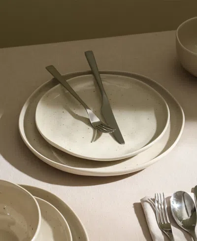 Stone Lain Mirella Stoneware Dinnerware Set In Brown