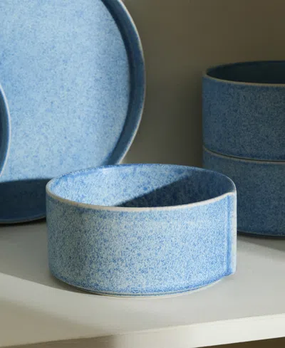 Stone Lain Bao 12 Pc. Dinnerware Set, Service For 4 In Blue