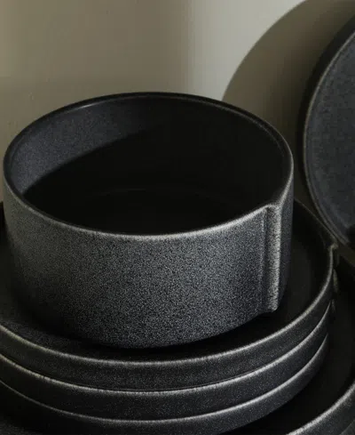 Stone Lain Bao 24 Pc. Dinnerware Set, Service For 8 In Gray