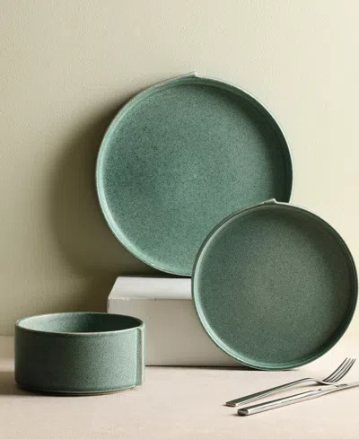 Stone Lain Bao 12 Pc. Dinnerware Set, Service For 4 In Green