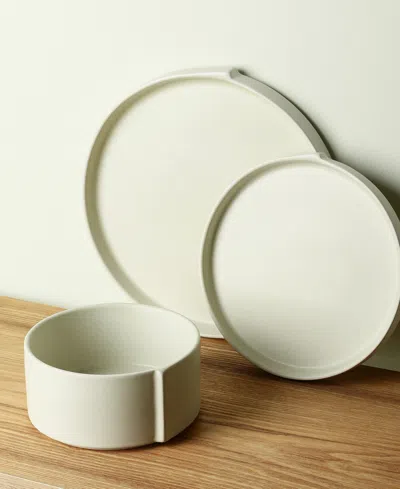 Stone Lain Bao 24 Pc. Dinnerware Set, Service For 8 In White