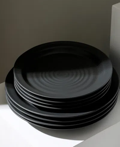 Stone Lain Orbit 16 Pc. Dinnerware Set, Service For 4 In Gray