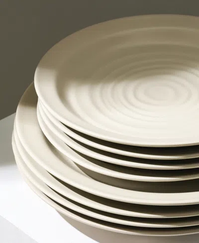 Stone Lain Orbit 12 Pc. Dinnerware Set, Service For 4 In Brown