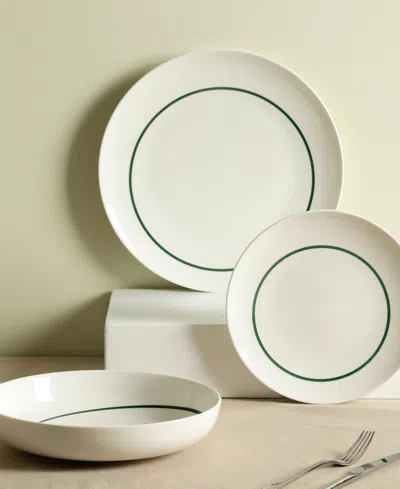 Stone Lain Luna 24 Pc. Dinnerware Set, Service For 8 In White