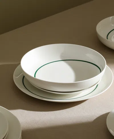 Stone Lain Luna 24 Pc. Dinnerware Set, Service For 8 In White