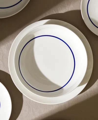 Stone Lain Luna 24 Pc. Dinnerware Set, Service For 8 In Blue