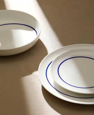 Stone Lain Luna 24 Pc. Dinnerware Set, Service For 8 In Blue