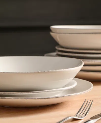 Stone Lain Essence 6-pc. Dinnerware Set, Service For 2 In White