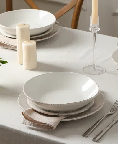 Stone Lain Essence 12-pc. Dinnerware Set, Service For 4 In White
