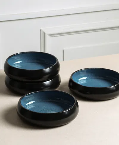 Stone Lain Lagoon 12 Pc. Dinnerware Set, Service For 4 In Blue