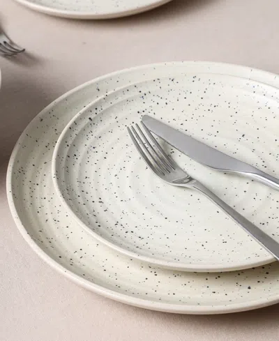 Stone Lain Dua 12pc Stoneware Dinnerware Set In Neutral