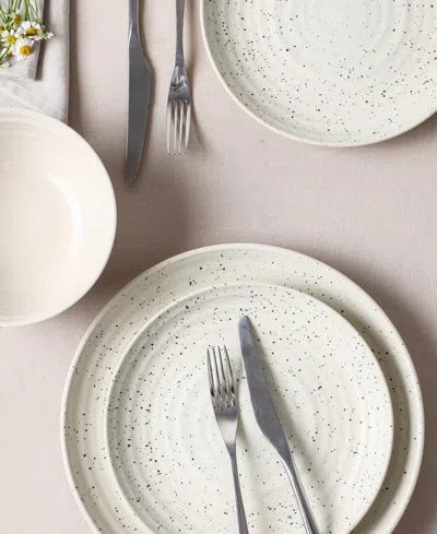 Stone Lain Dua 12pc Stoneware Dinnerware Set In Neutral
