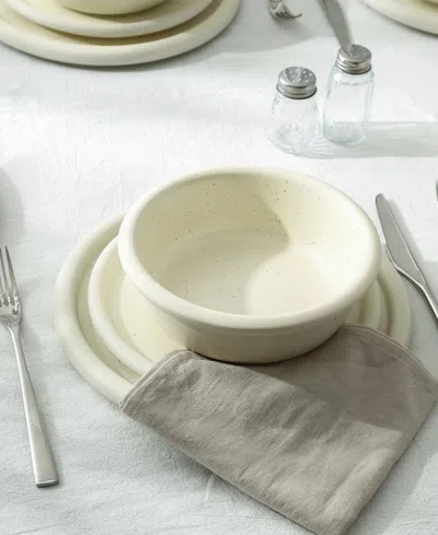Stone Lain Capri 24 Pc. Dinnerware Set, Service For 8 In White