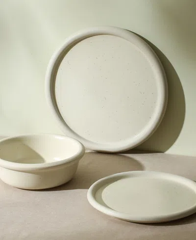Stone Lain Capri 24 Pc. Dinnerware Set, Service For 8 In White