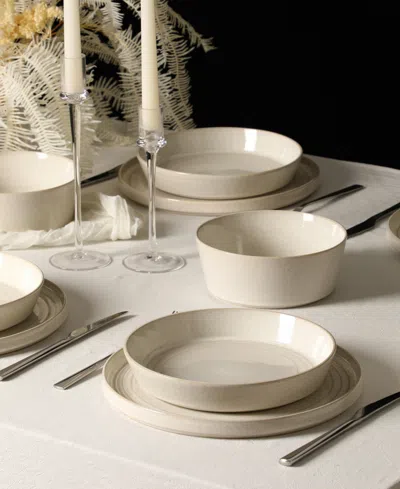 Stone Lain Claire 12-piece Dinnerware Set Stoneware In Neutral