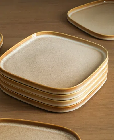 Stone Lain Cairo 24 Pc. Dinnerware Set, Service For 8 In Brown