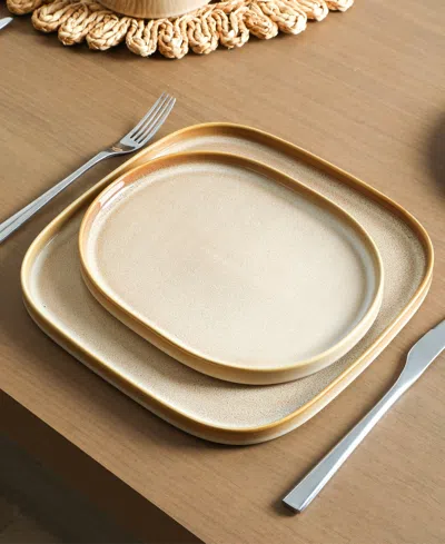 Stone Lain Cairo 24 Pc. Dinnerware Set, Service For 8 In Brown