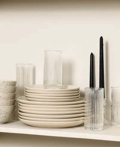 Stone Lain Dua 32 Pc. Dinnerware Set, Service For 8 In Neutral