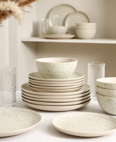 Stone Lain Dua 32 Pc. Dinnerware Set, Service For 8 In Neutral
