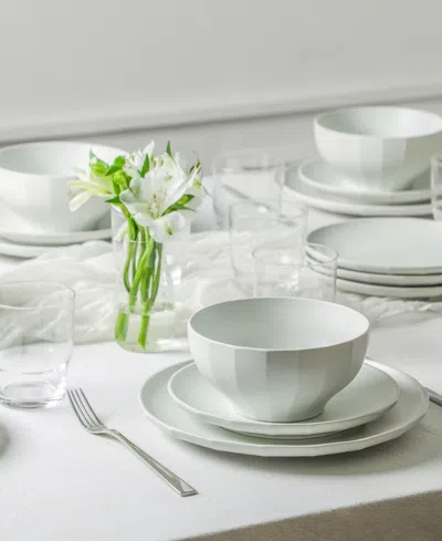 Stone Lain Rio 32 Pc. Dinnerware & Glassware Set, Service For 8 In White
