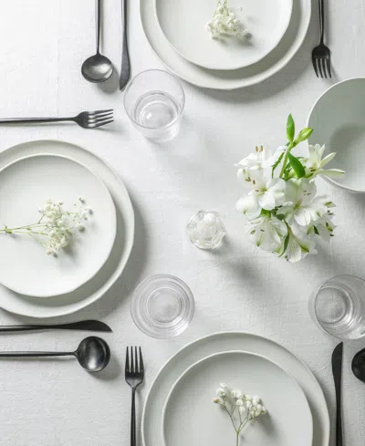 Stone Lain Rio 32 Pc. Dinnerware & Glassware Set, Service For 8 In White