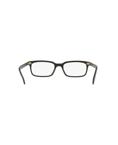 Oliver Peoples 0ov5102 Rectangular Eyeglasses With Glossy Acetate Frames In Black