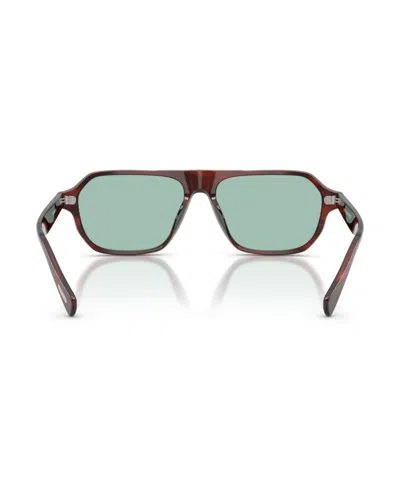 Oliver Peoples Remment Geometric-frame Sunglasses In Brown