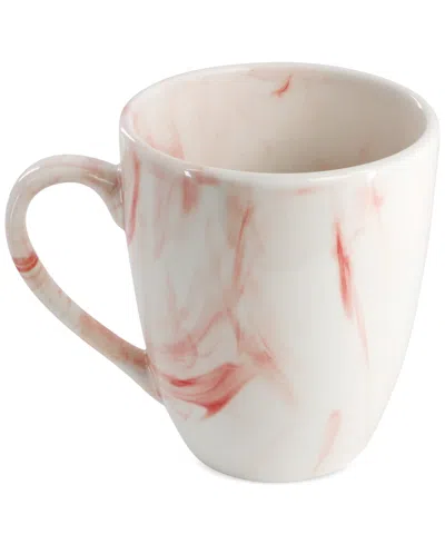 Elama Marble 16 Pc. Dinnerware Set, Service For 4 In Multi