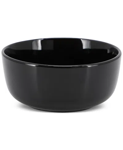 Elama Pascal 18 Pc. Dinnerware Set, Service For 6 In Black