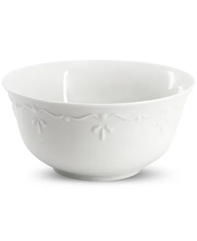 Elama Rigel 18 Pc. Dinnerware Set, Service For 6 In White