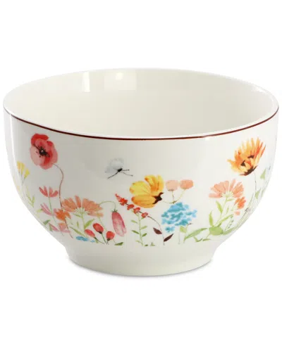 Elama Botanica 16 Pc. Dinnerware Set, Service For 4 In Multi