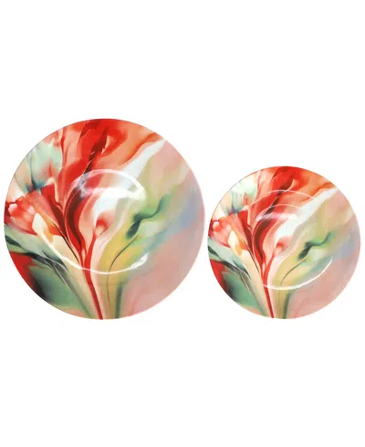 Elama Autumn Storm 16-pc. Dinnerware Set, Service For 4 In Multi