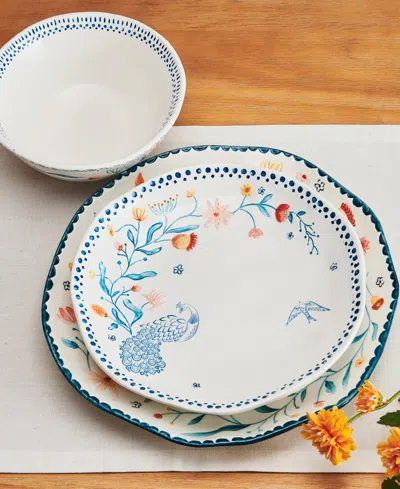 Fitz And Floyd Gracie 12 Pc. Dinnerware Set, Service For 4 In Multi