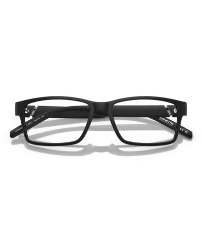Arnette 54mm Rectangle Optical Glasses In Black