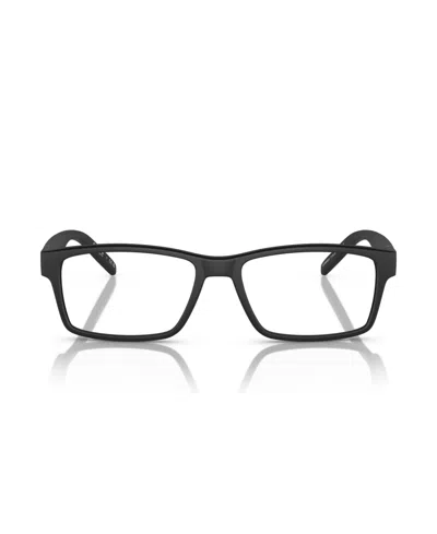 Arnette 54mm Rectangle Optical Glasses In Black