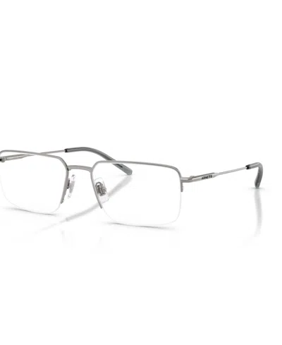 Arnette 56mm Rectangle Optical Glasses In Gray