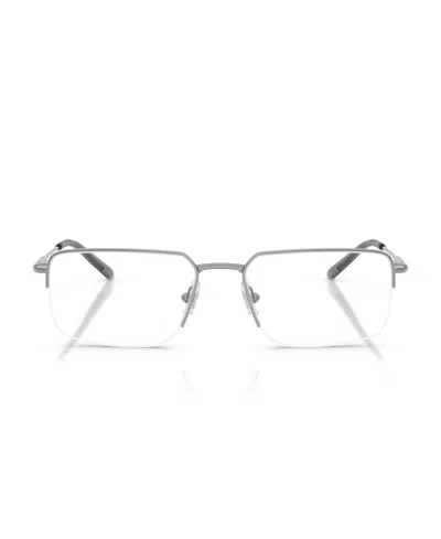 Arnette 56mm Rectangle Optical Glasses In Gray