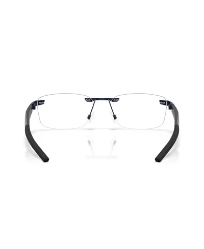 Oakley 55mm Rectangle Optical Glasses In Black
