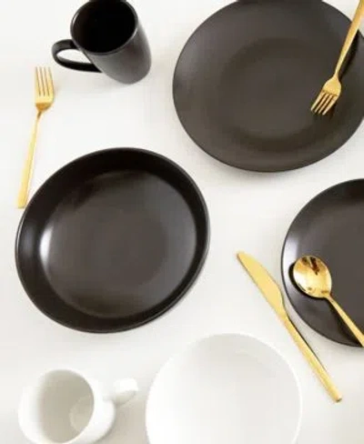 Euro Ceramica Essential Dinnerware Collection In Multi