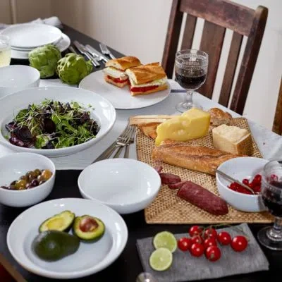 Euro Ceramica Essential Dinnerware Collection In Multi