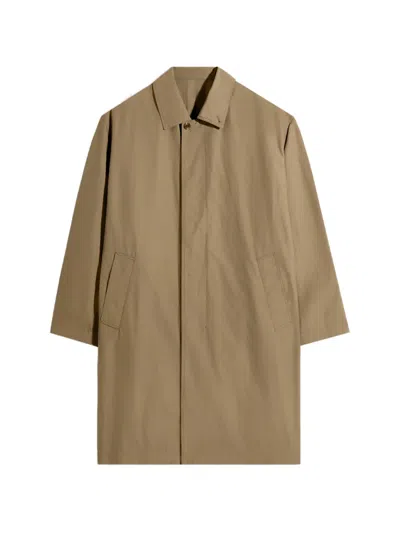 Lemaire Buttoned Raincoat In Multi