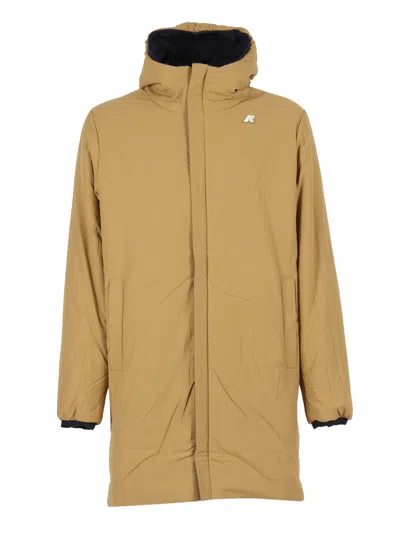 K-way Jacob St Warm Double Down Jacket In Blue