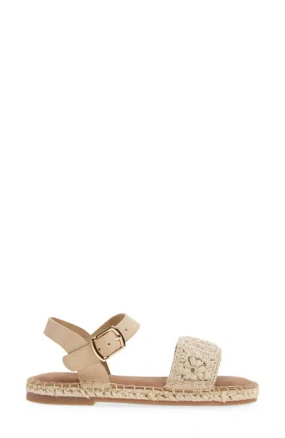 Next Kids' Woven Strap Sandal In Neutral