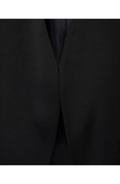 Mango Double Breasted Suit Jacket In Black