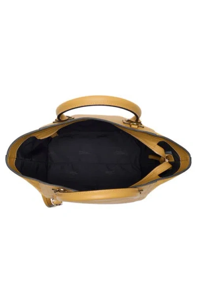 Longchamp Mailbox Medium Leather Tote In Brown